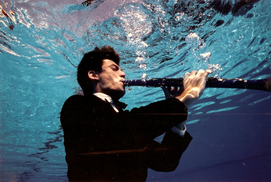 Paul Meyer sous l'eau